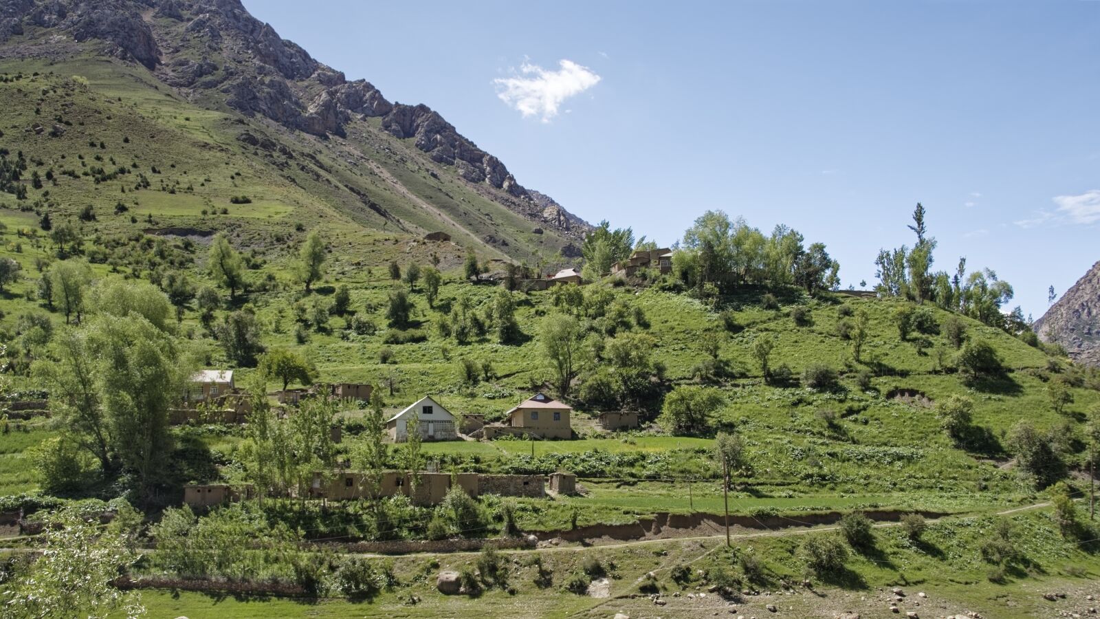 Nikon D500 sample photo. Tajikistan, bergdorf, village photography
