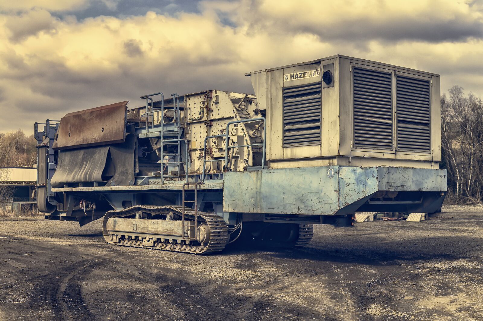Nikon Z6 sample photo. Machine, crusher, tracked vehicle photography