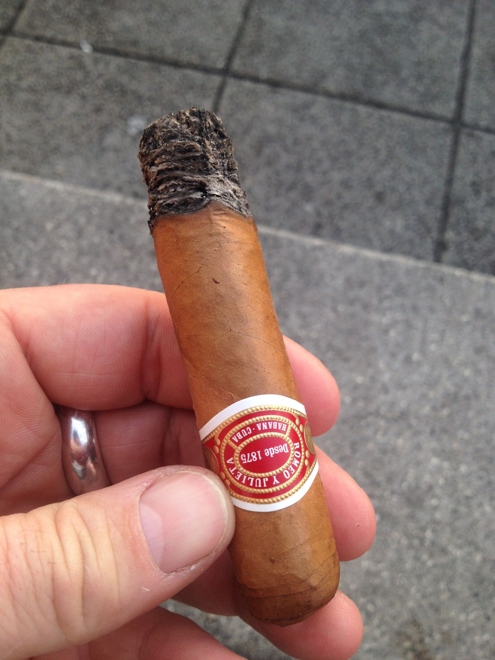 iPhone 4S back camera 4.28mm f/2.4 sample photo. Cigar, smoking, tobacco photography