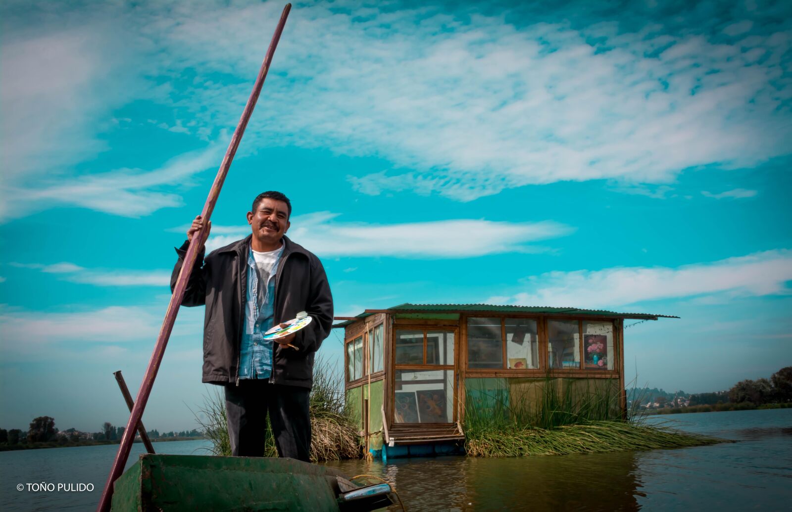Nikon D7100 sample photo. Laguna, man, painting photography
