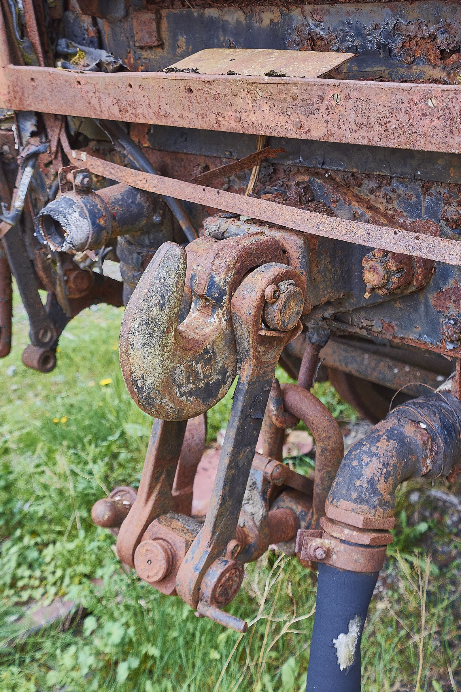 Nikon D7200 sample photo. Iron, oxide, train photography