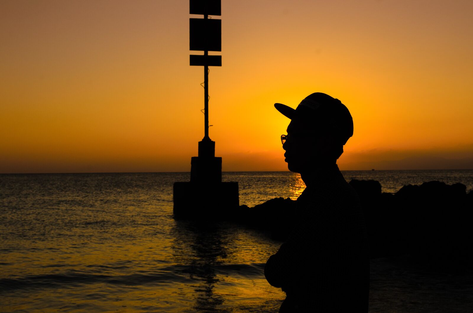 Nikon D7000 sample photo. Sunset, light, gold photography
