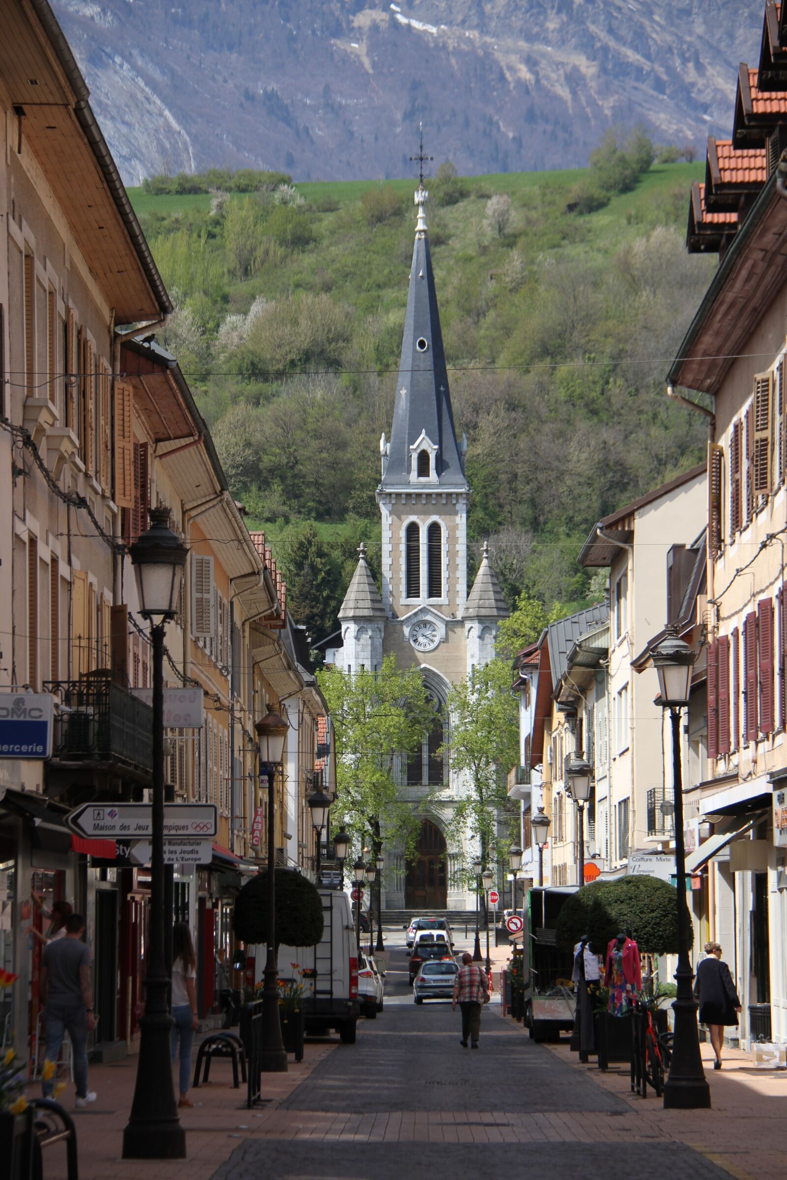 Canon EOS 7D sample photo. Church, albertville, savoie photography
