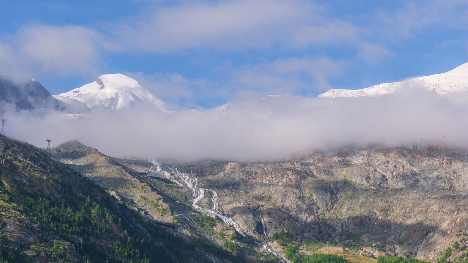Panasonic DMC-G81 sample photo. Landscape, mountains, morning mist photography