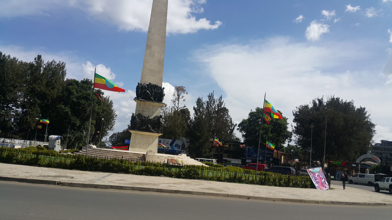 Samsung Galaxy Note4 sample photo. Addis ababa, victory monument photography