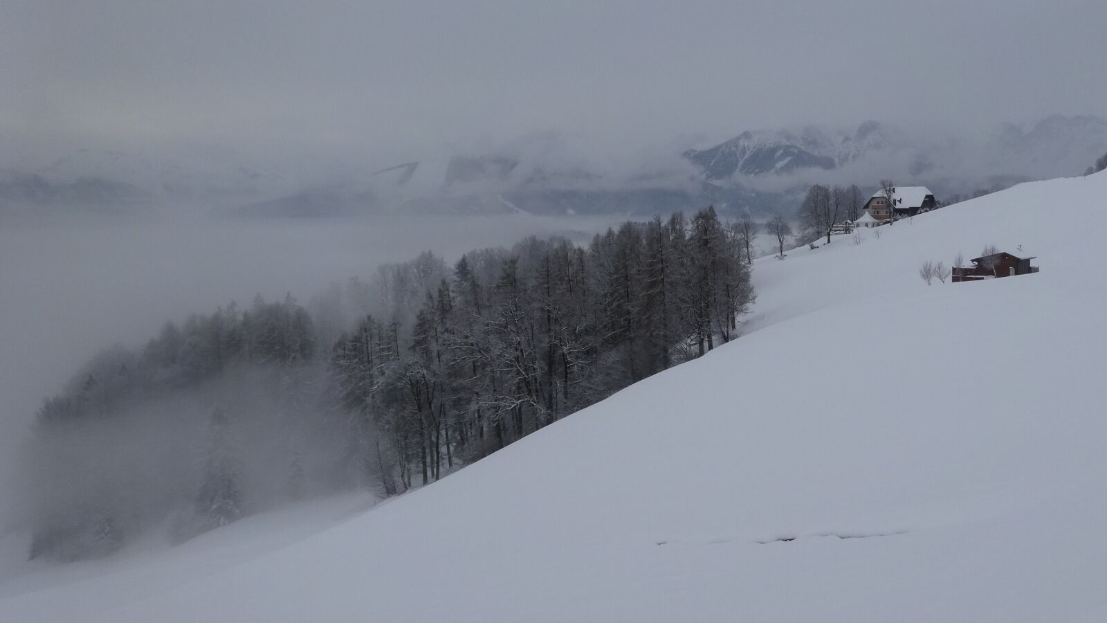 Sony Cyber-shot DSC-WX300 sample photo. Snow, landscape, wintry photography