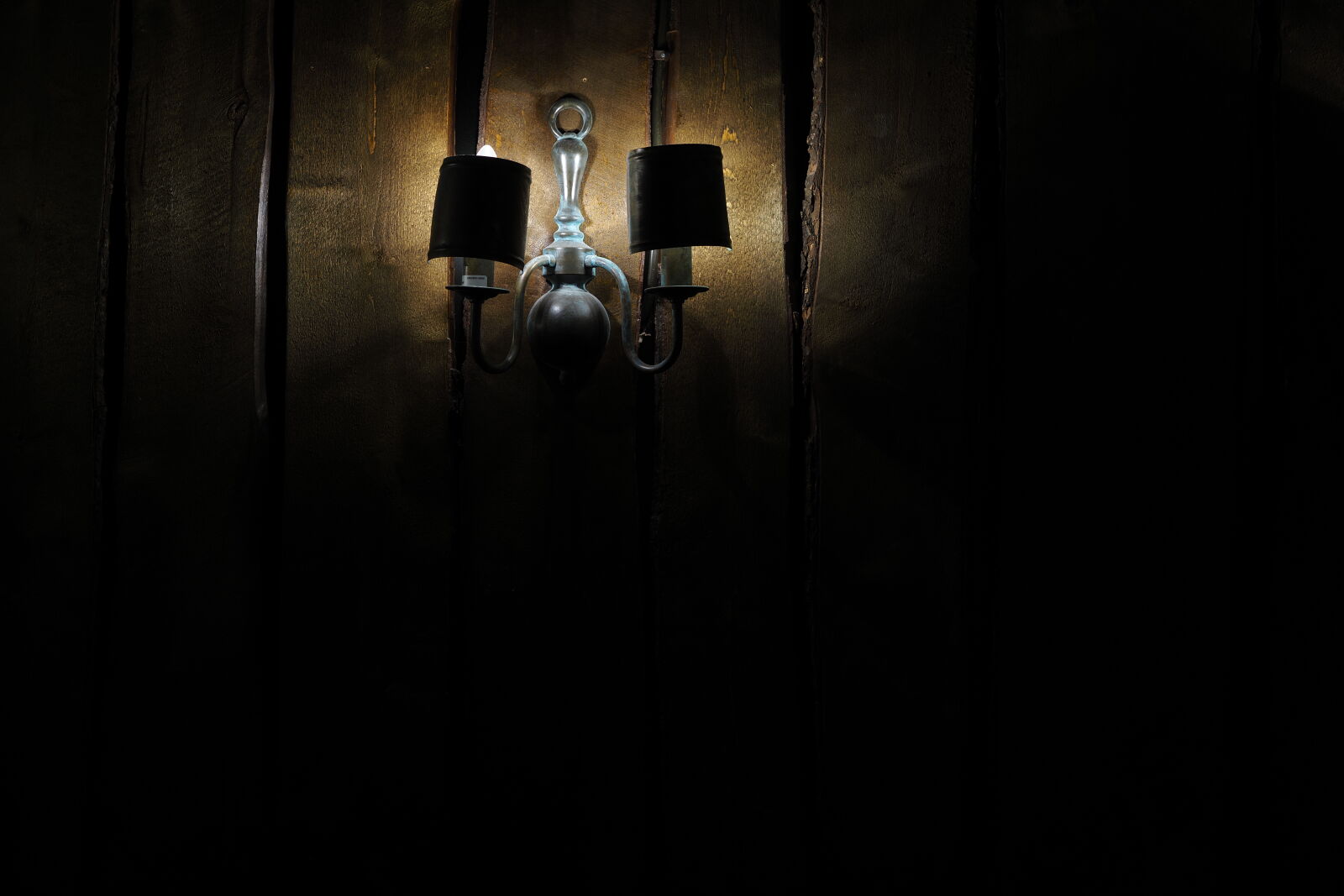 Olympus M.Zuiko Digital ED 12-40mm F2.8 Pro sample photo. Lamp in the darkness photography