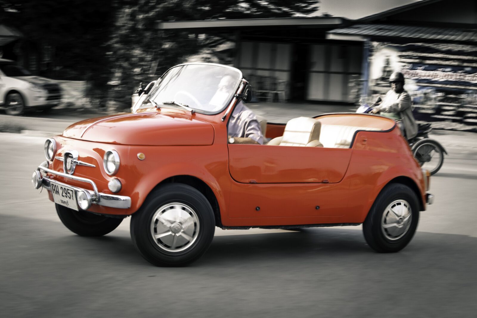 Canon EF-M 15-45mm F3.5-6.3 IS STM sample photo. Fiat, abarth, 500 photography