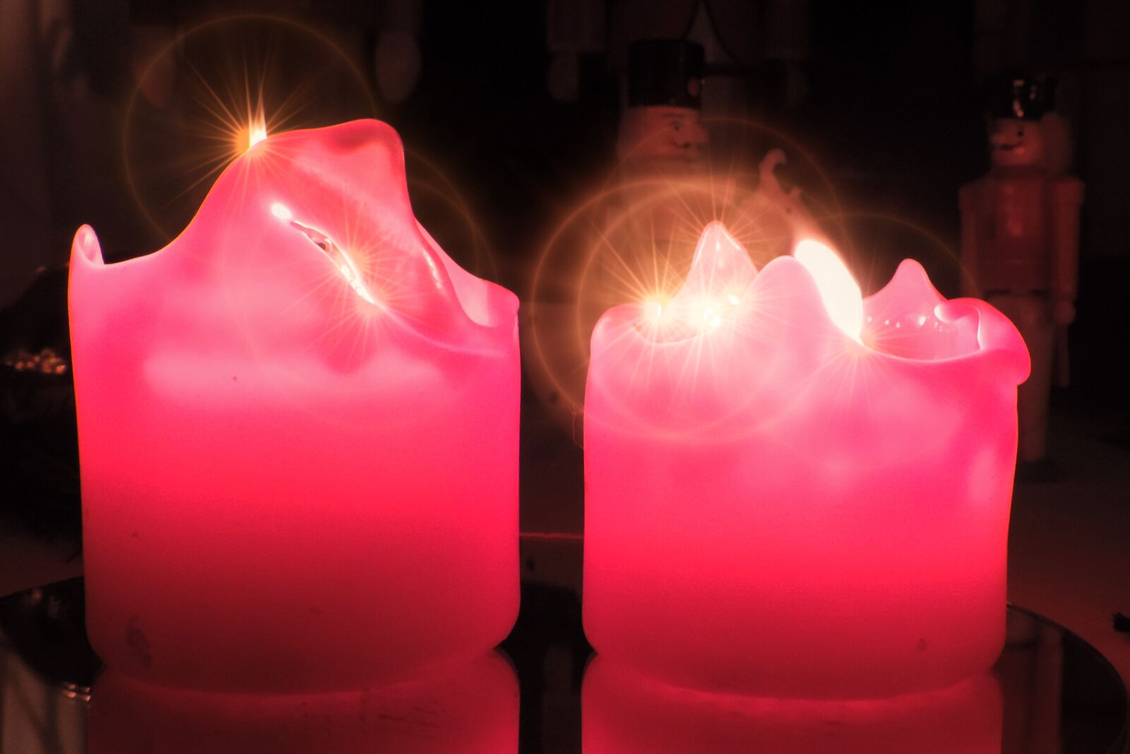 Nikon Coolpix P520 sample photo. Candles, candlelight, shimmer photography