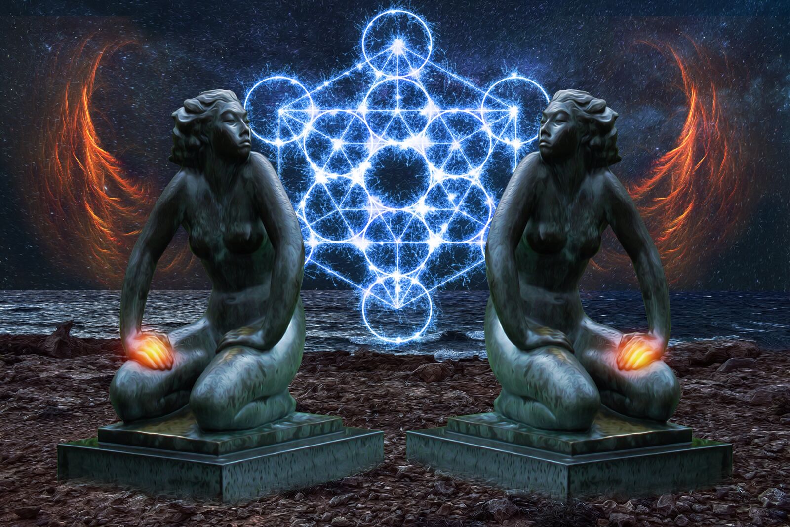 Nikon D3300 sample photo. Duality, esoteric, meditation photography