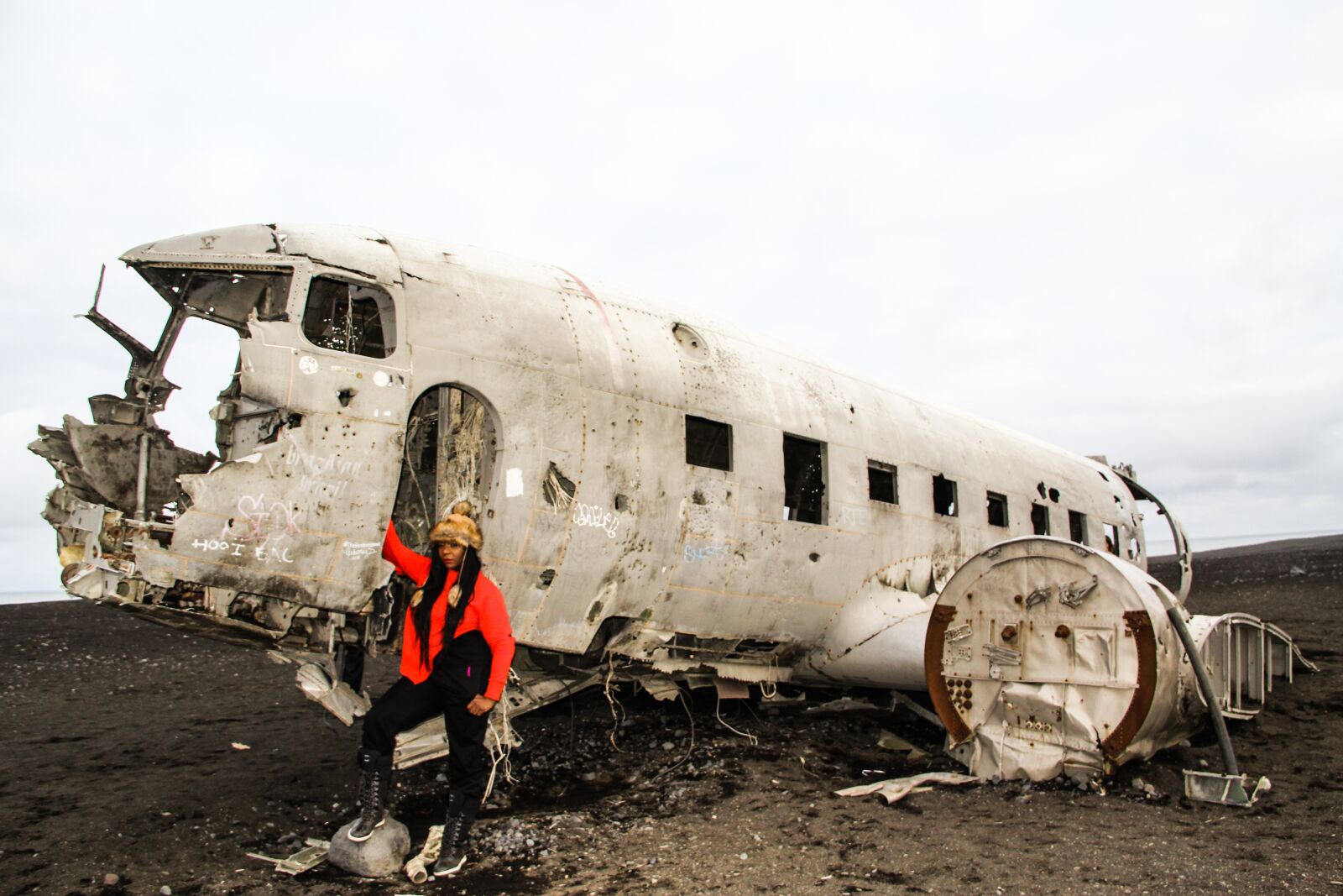 Canon EOS 60D sample photo. Iceland, airplane, plane photography