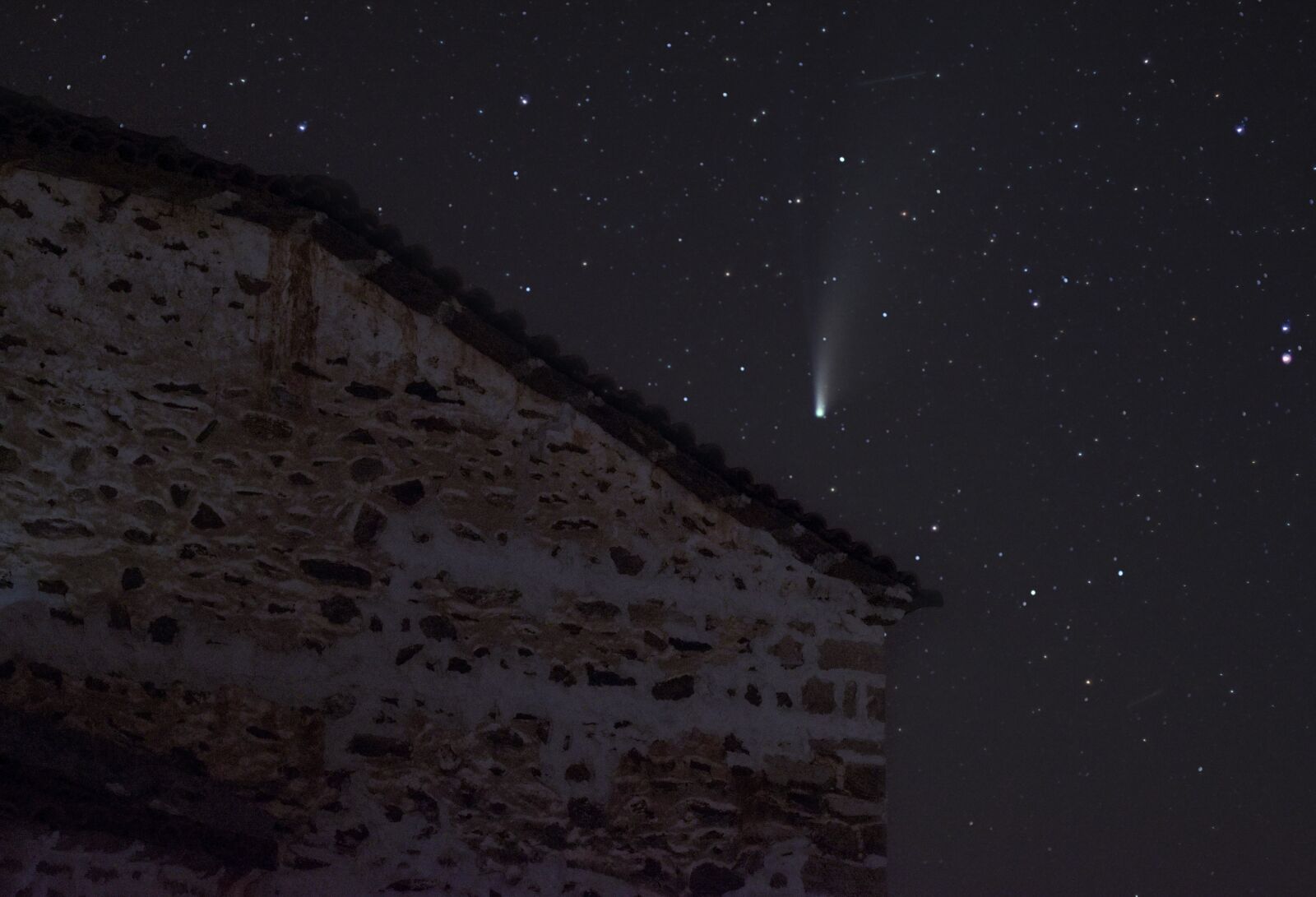 Nikon D7200 sample photo. Comet, stars, galaxy photography