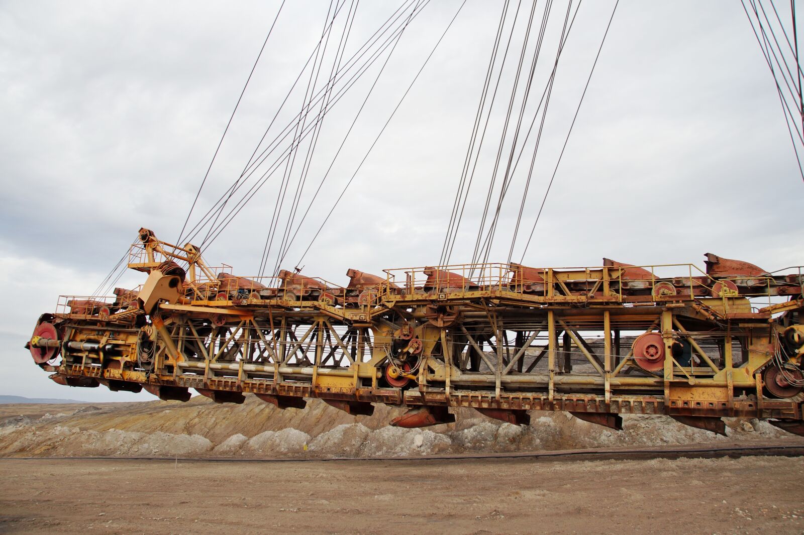 Sony SLT-A58 sample photo. Mining, machine, excavator photography