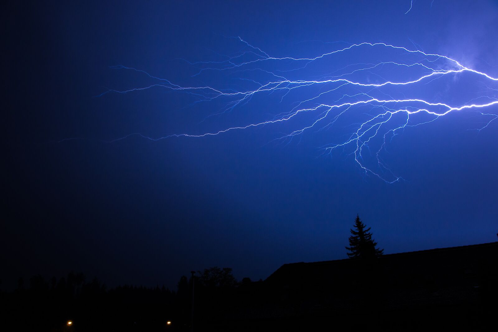 Canon EOS 70D sample photo. Flash, thunderstorm, summer thunderstorm photography