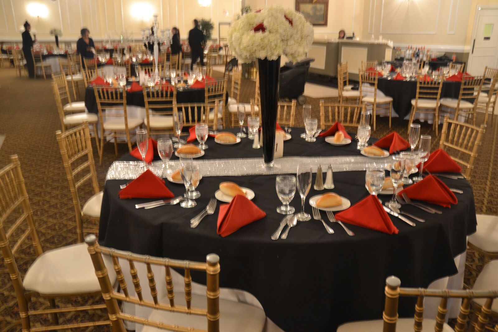 Nikon D3100 sample photo. Set table, seating, party photography