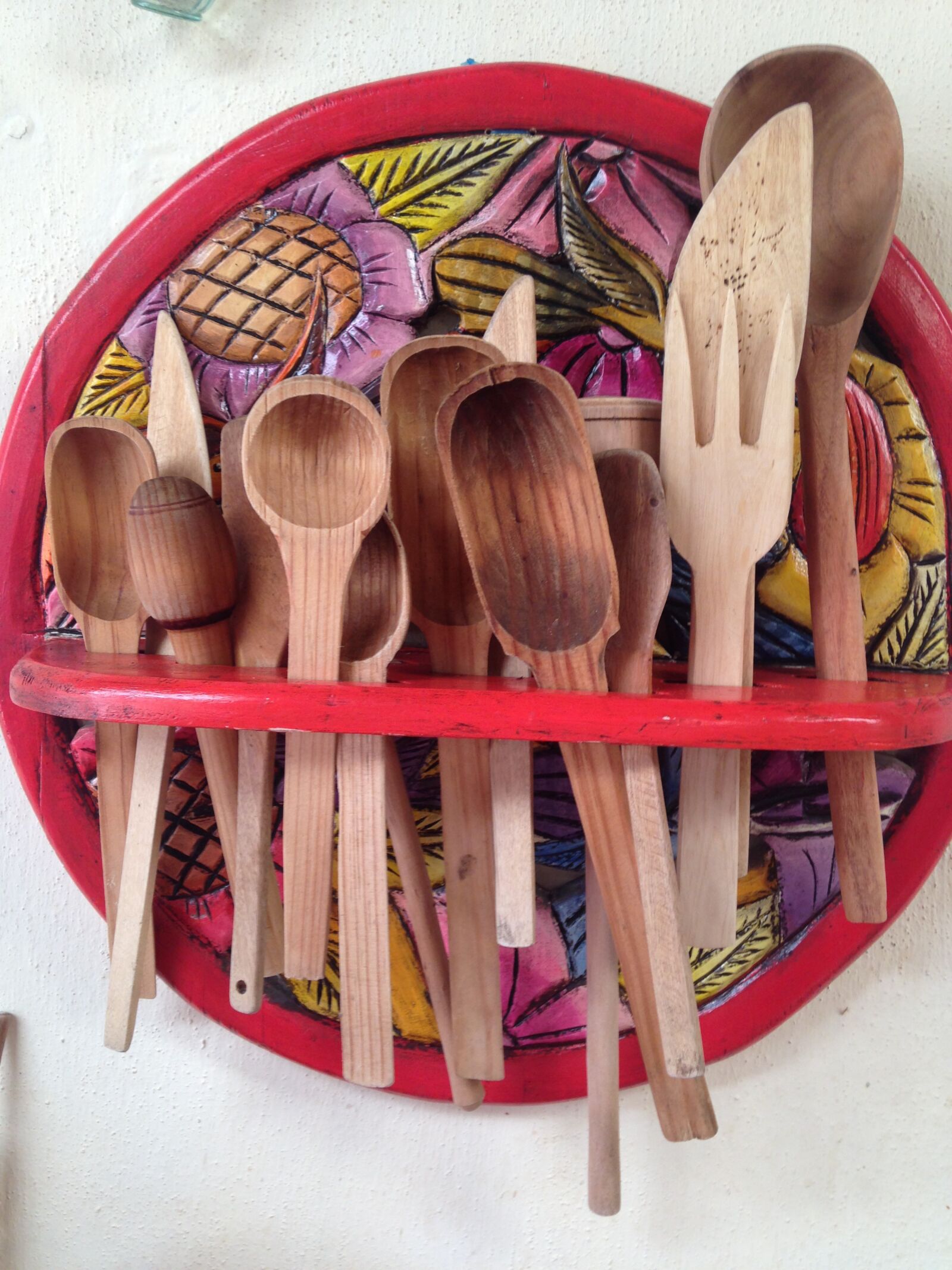 iPhone 5c back camera 4.12mm f/2.4 sample photo. Mexican cuisine utensils, oaxaca photography