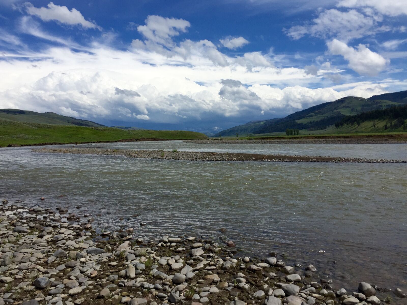 Apple iPhone 6 sample photo. Yellowstone, national, park photography