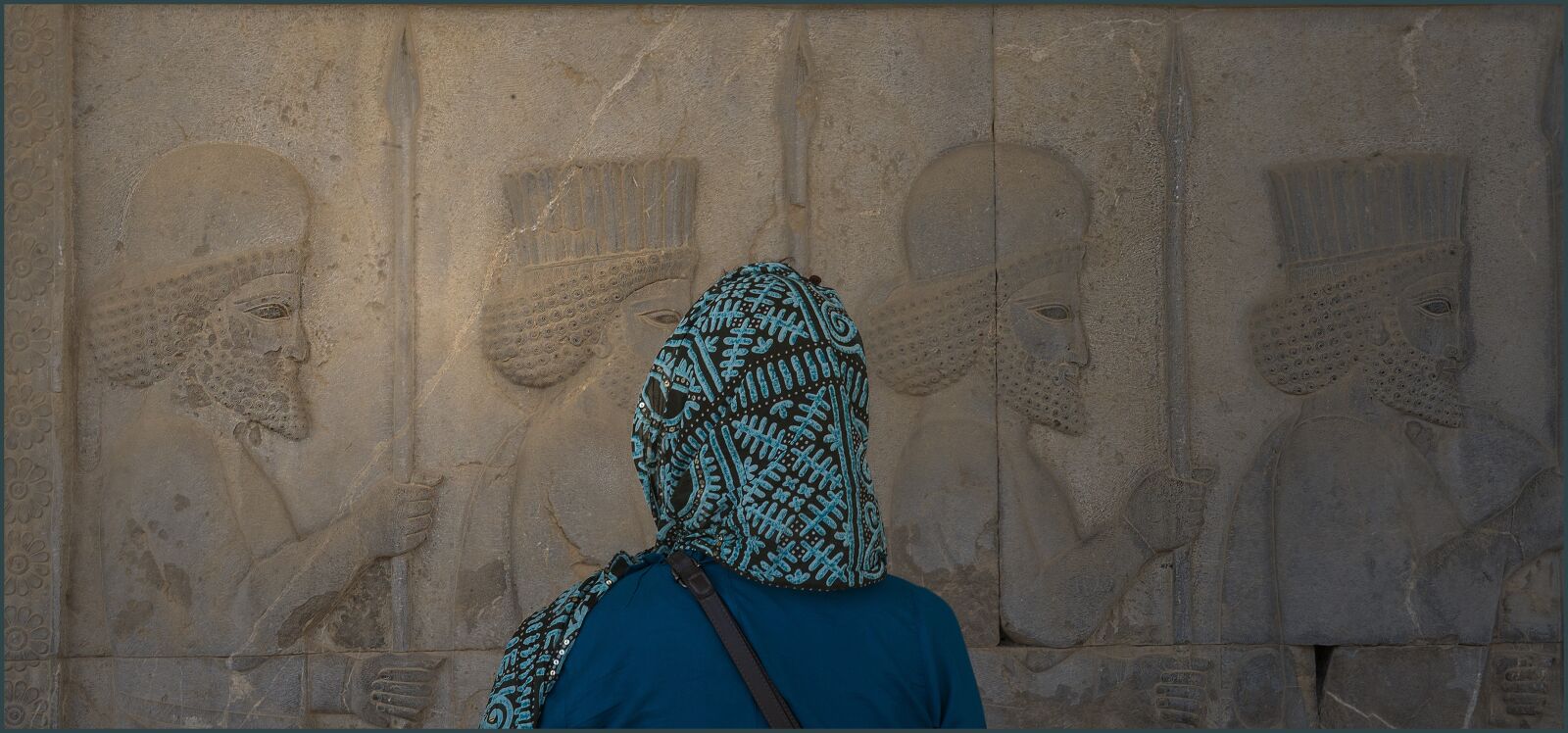 Nikon D800 sample photo. Iran, persepolis, woman photography
