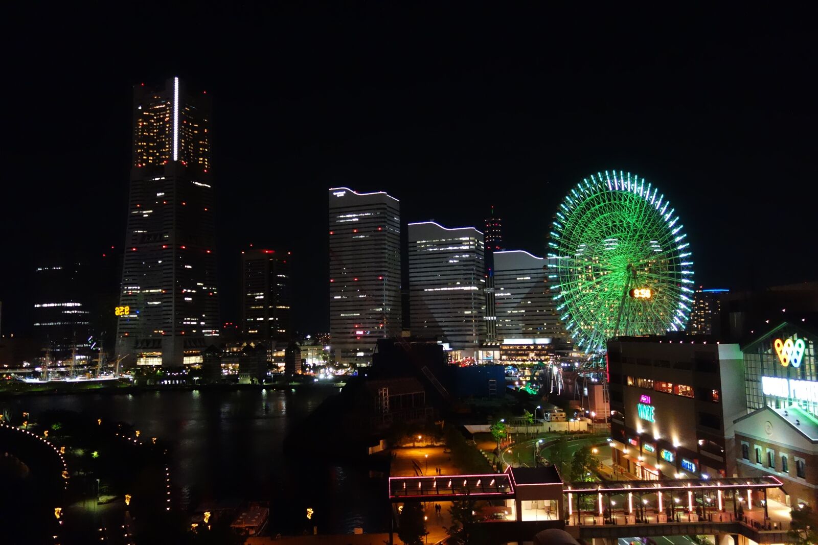 Sony Cyber-shot DSC-RX100 sample photo. Yokohama, ferris wheel, minato photography