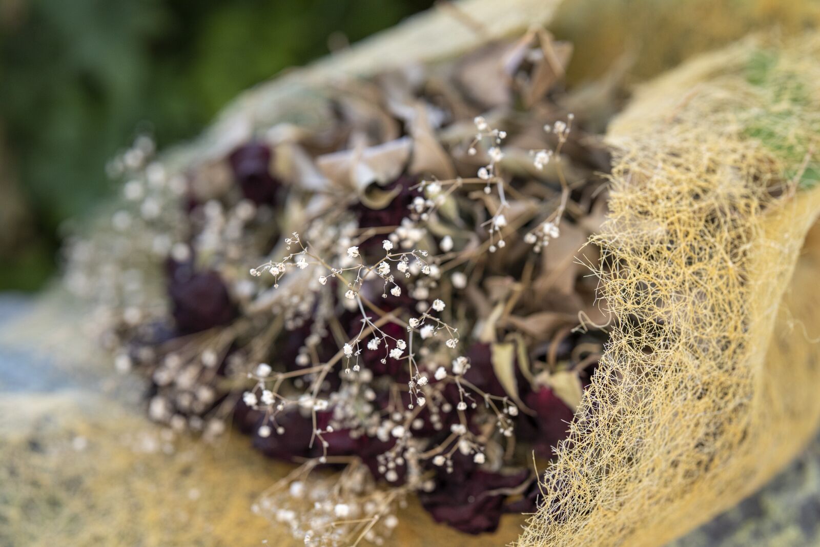 Canon RF 85mm F1.2L USM sample photo. Rose, bouquet, dry photography