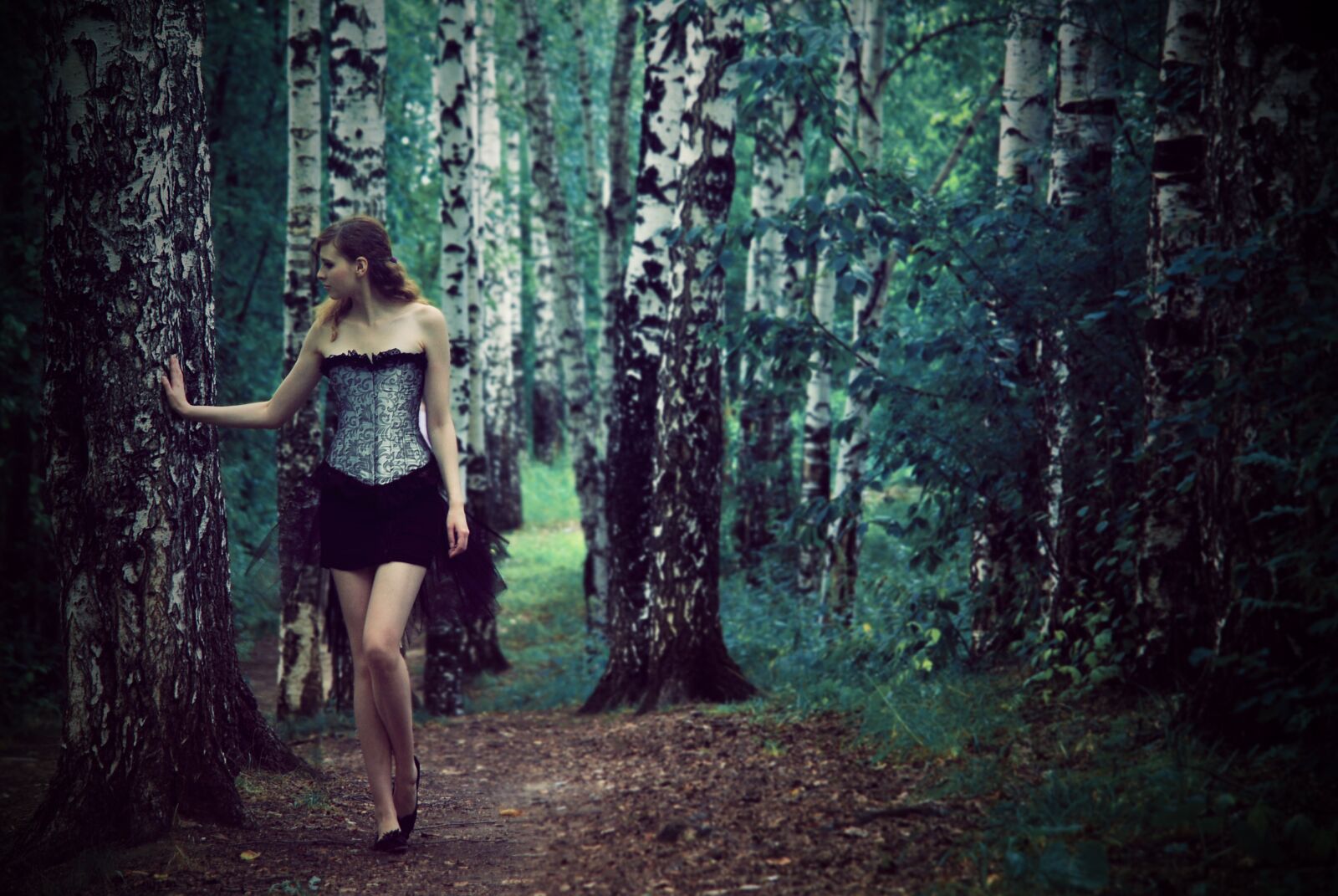 Nikon D3000 sample photo. The girl and the photography