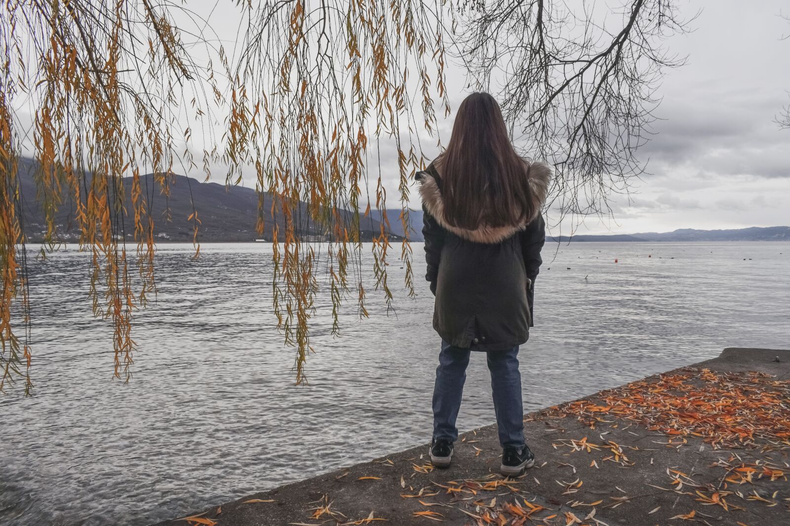 Nikon D3300 sample photo. Girl, lake, morning photography