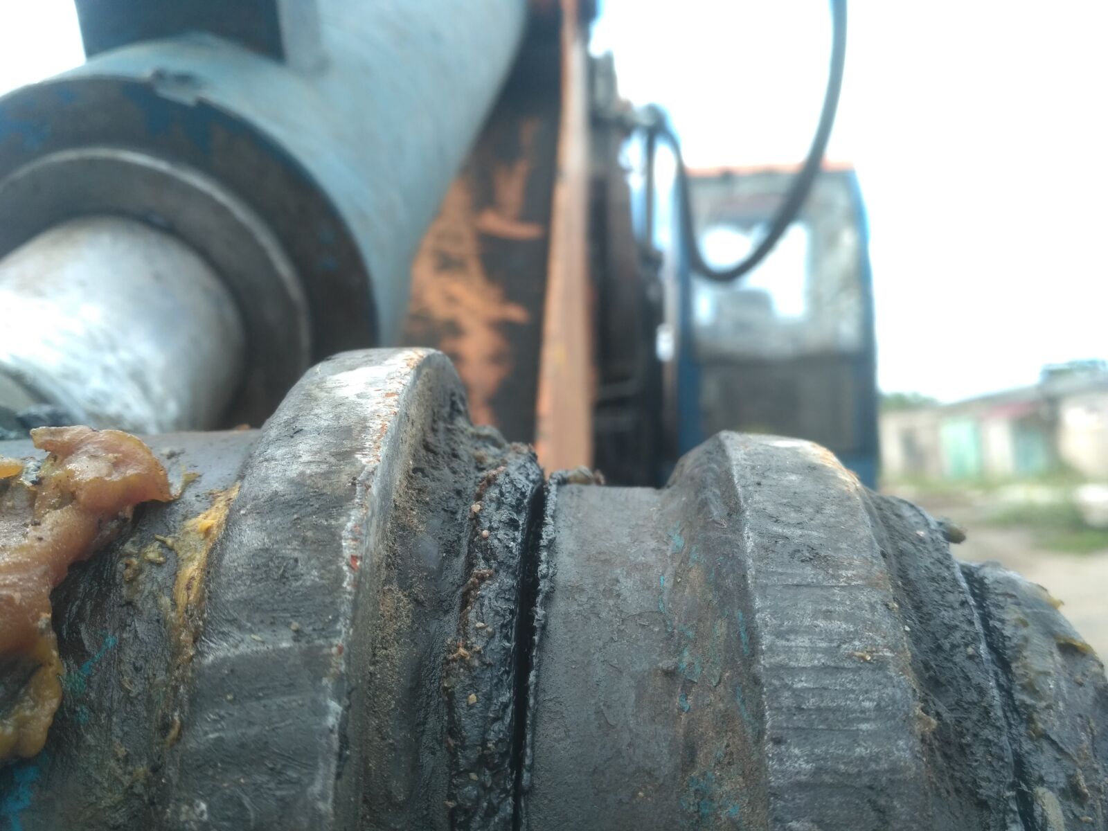 Xiaomi Redmi 3S sample photo. Tractor, machine, builder photography