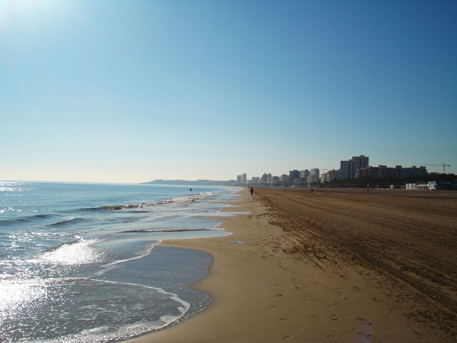 Sony DSC-W70 sample photo. Spain, mutxamel, beach photography