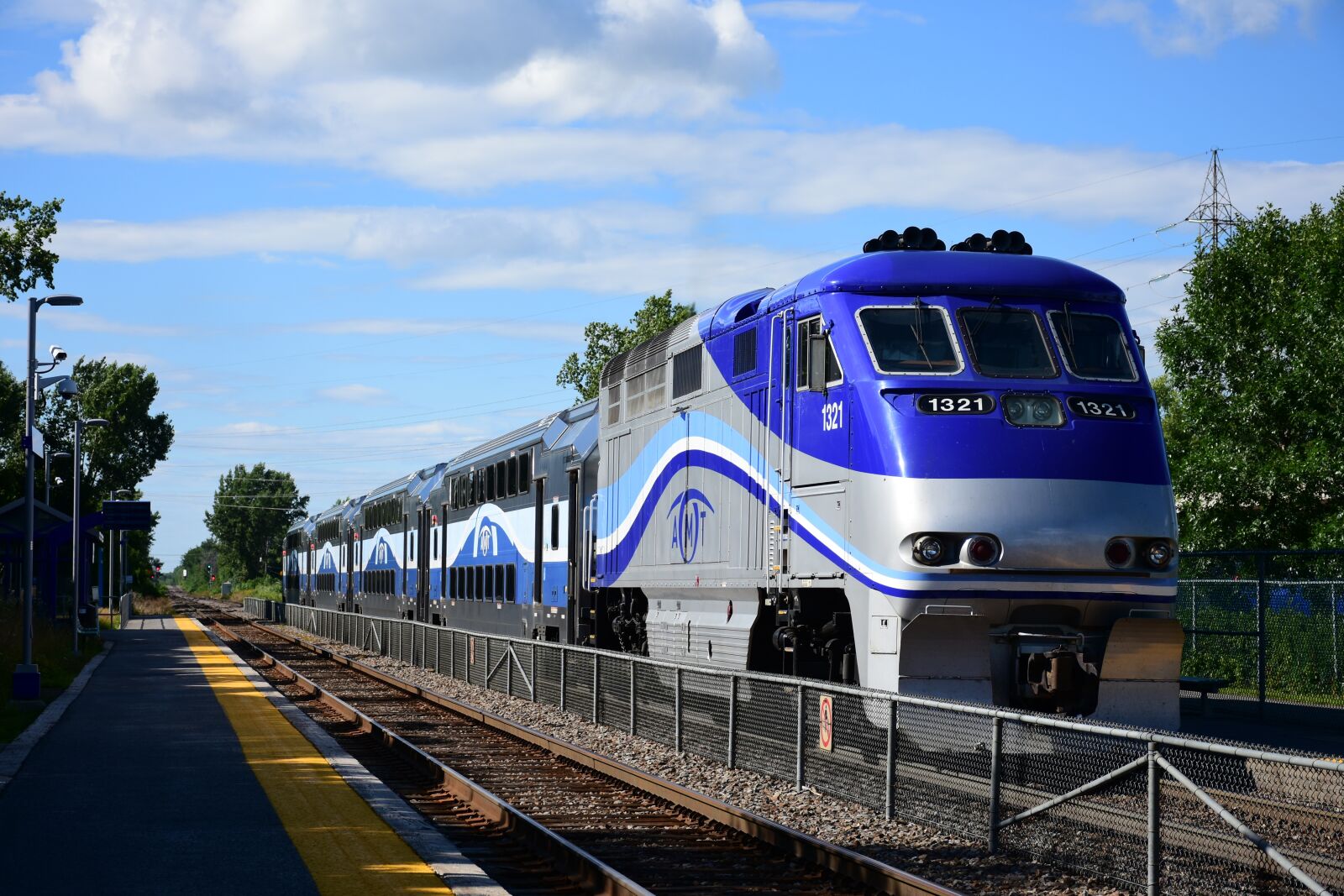 Nikon D7200 sample photo. Train, railroad, railway photography