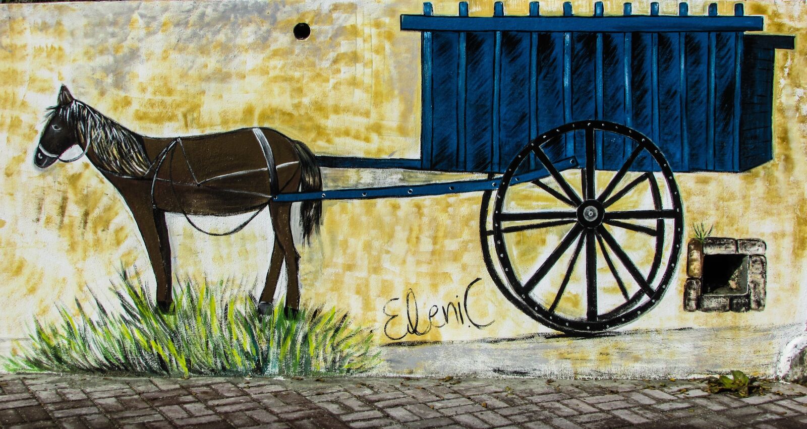 Canon PowerShot SX400 IS sample photo. Graffiti, painting, traditional photography