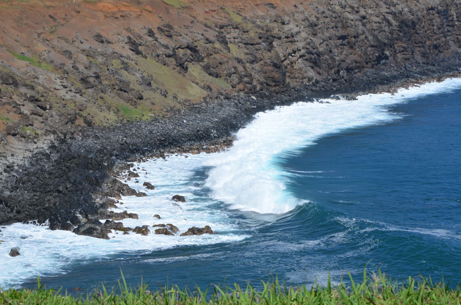 Nikon D7000 sample photo. Wave, turquoise, sea photography