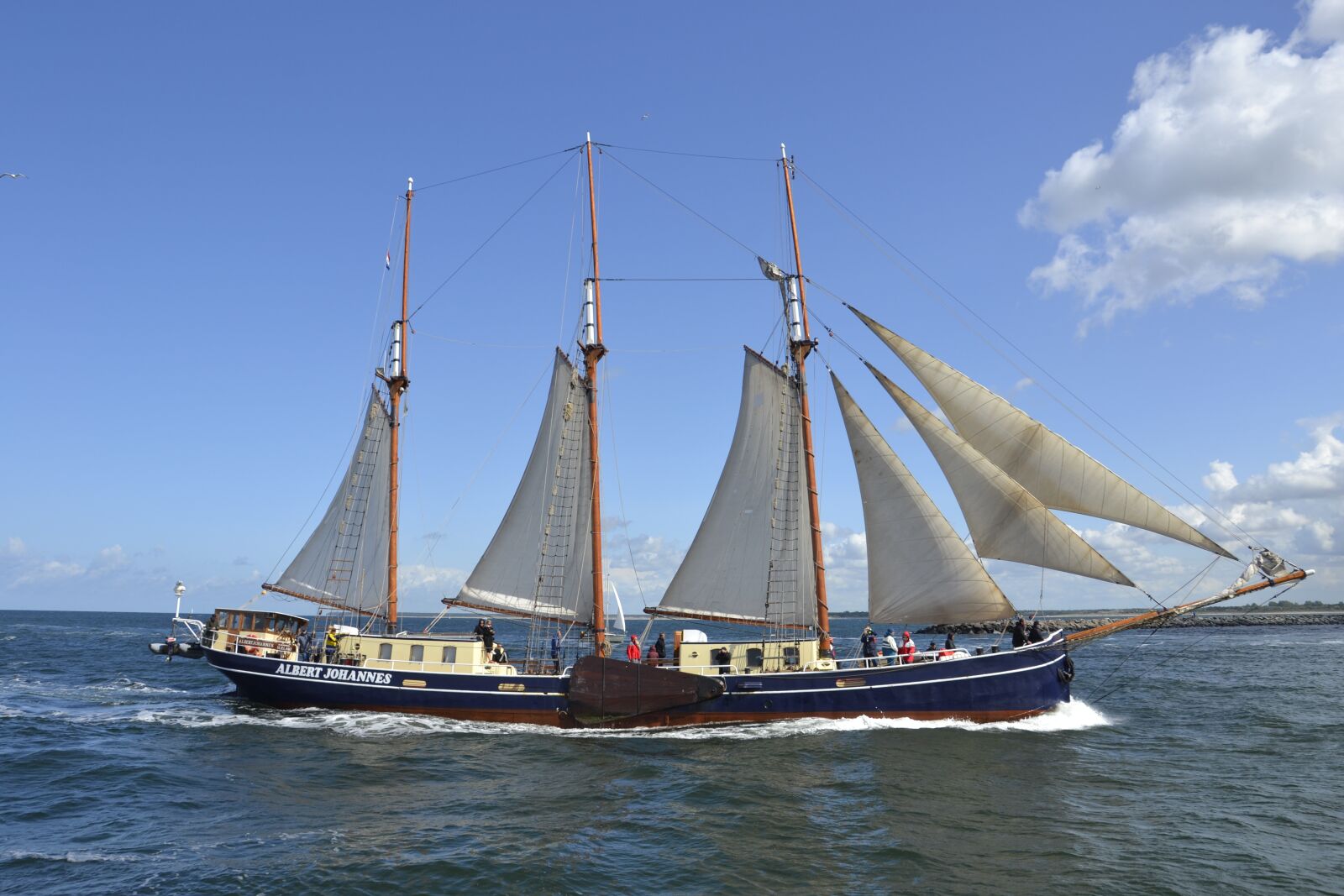 Nikon D3100 sample photo. Ship, waters, sailing boat photography