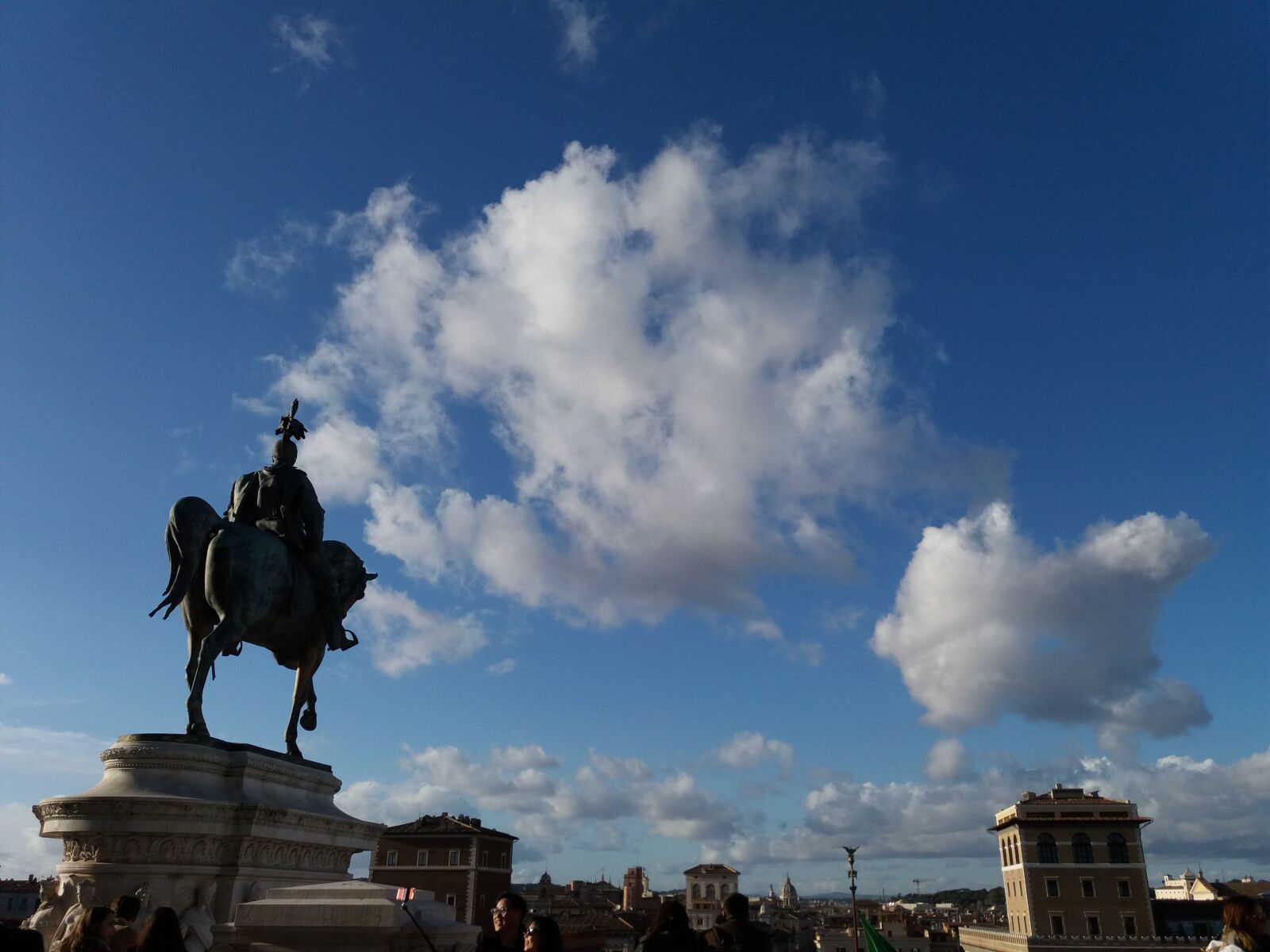 Samsung Galaxy J5(2016) sample photo. Statue, rome, sky photography