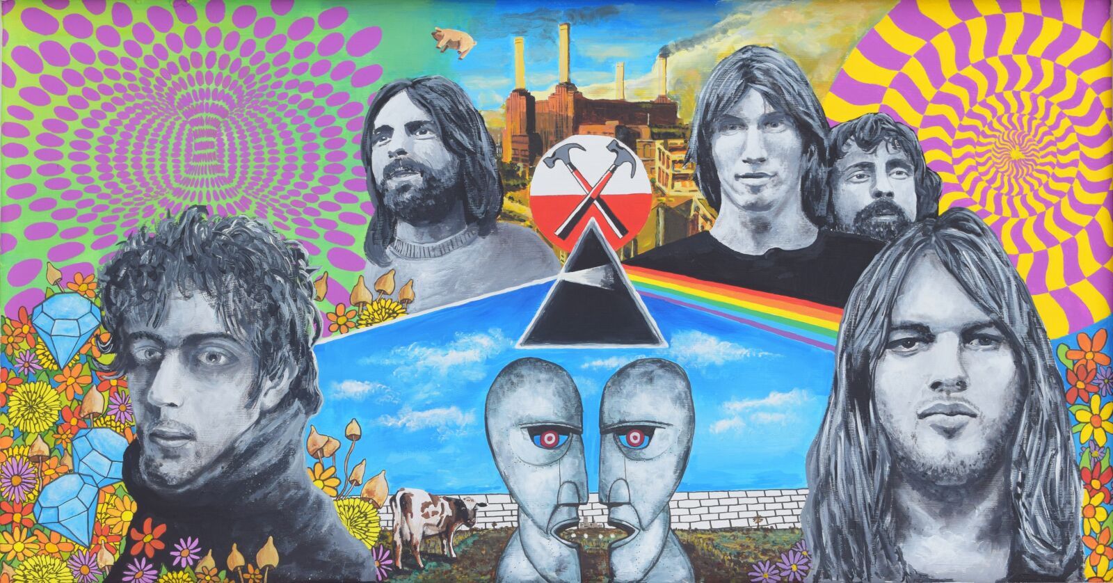 Nikon D3300 sample photo. Pink floyd, syd barrett photography