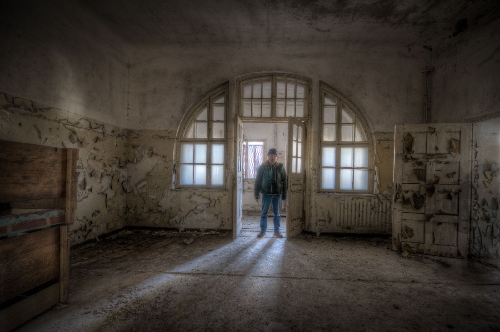 Nikon D300S sample photo. Architecture, asylum, abandoned photography