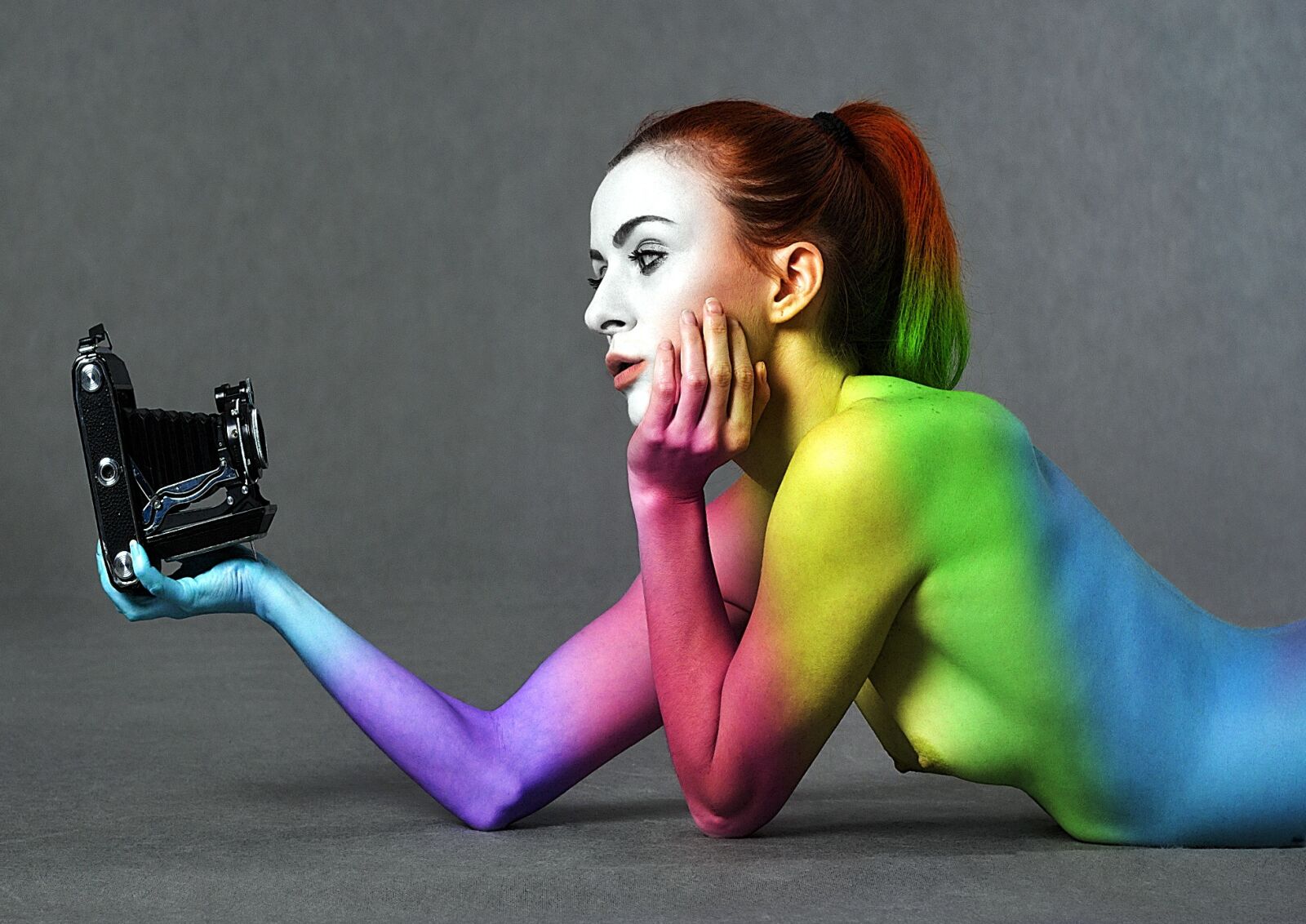 Nikon D80 sample photo. Nude, the act of photography