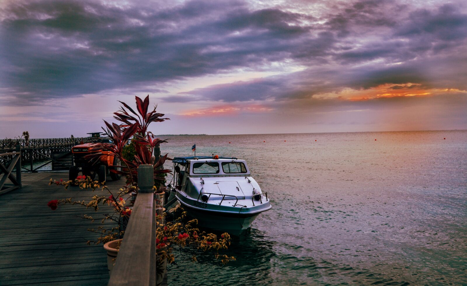 Nikon D7100 sample photo. Dock, sunset, sea photography