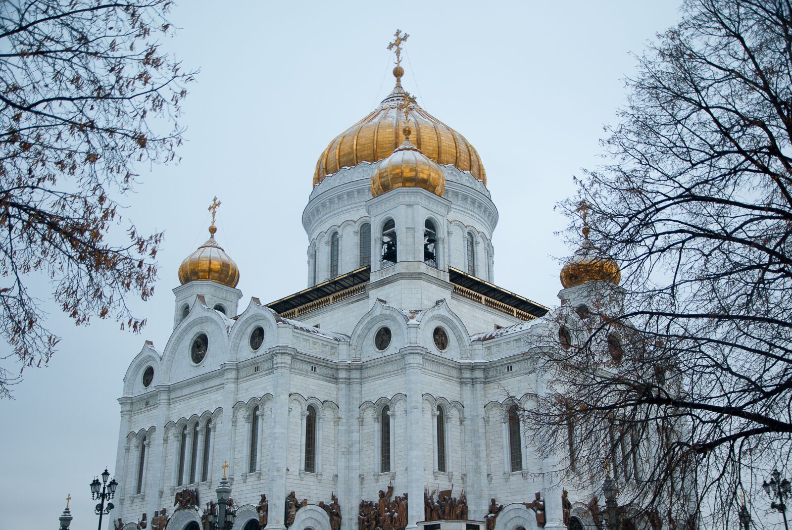 Pentax K10D sample photo. Moscow, cathedral, orthodox photography