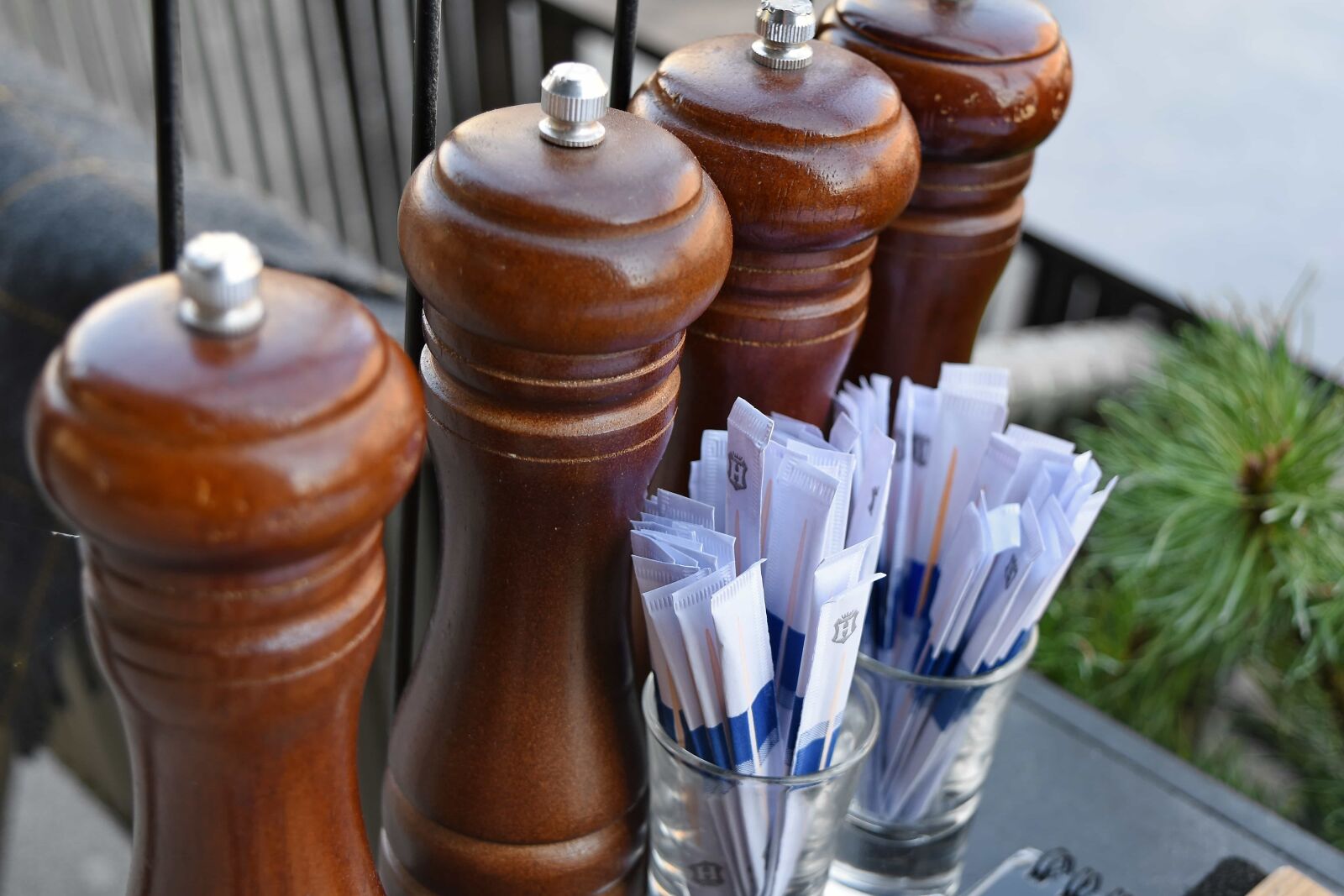 Nikon D5500 sample photo. Decoration, object, restaurant, wooden photography