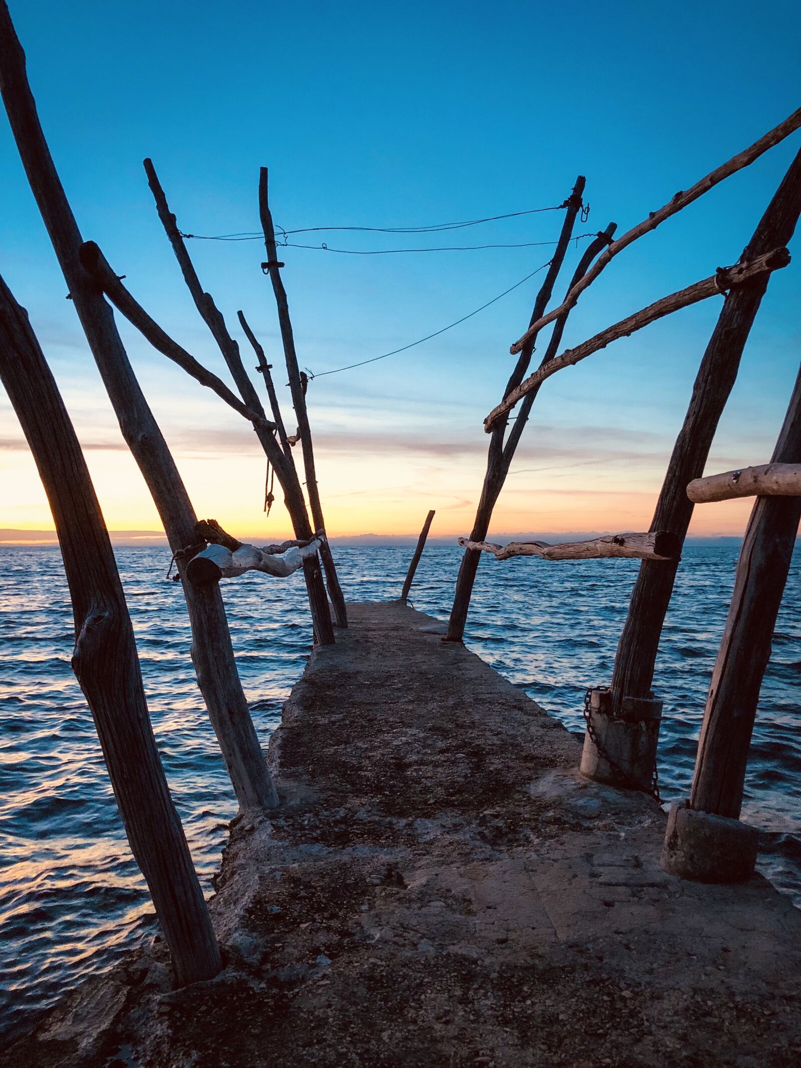 iPhone X back dual camera 4mm f/1.8 sample photo. Croatia, sun set, sunset photography