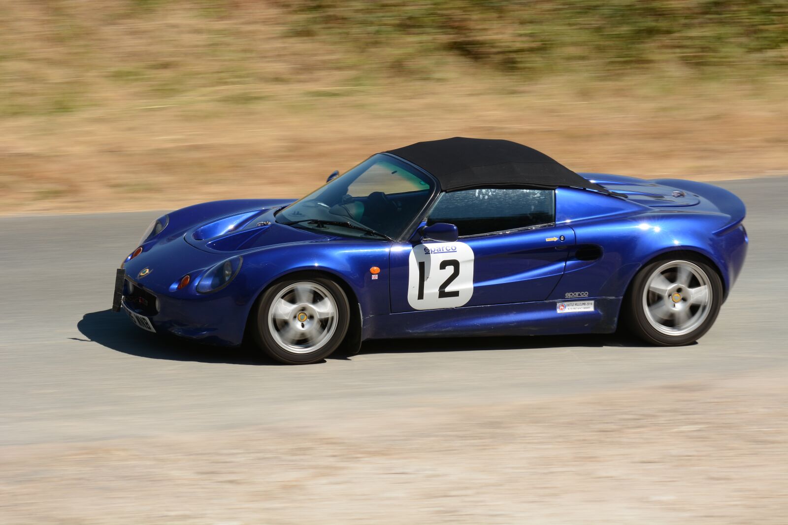 Nikon D7100 sample photo. Lotus, blue, race car photography