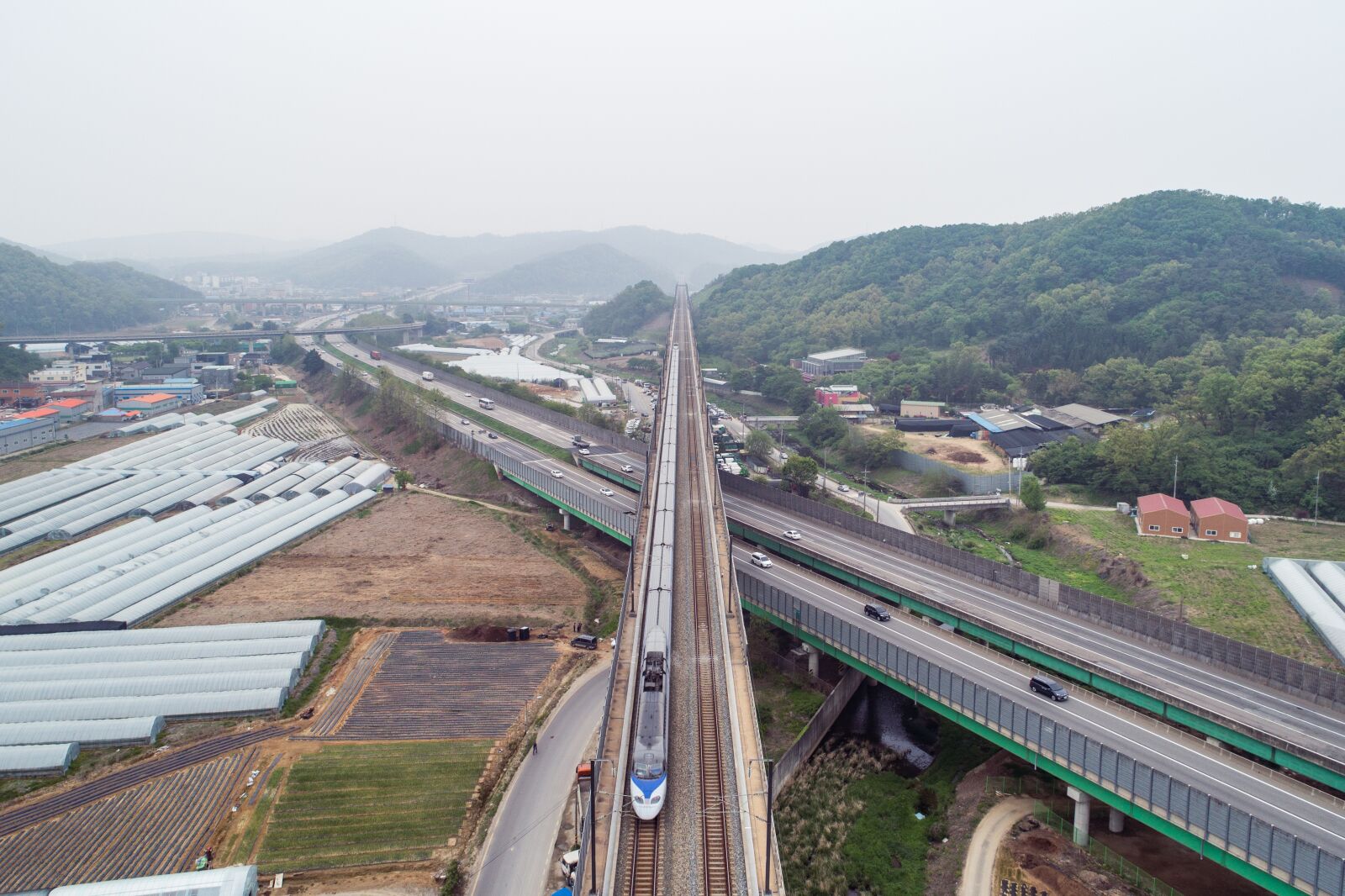 DJI FC6310 sample photo. Transport, road, travel photography