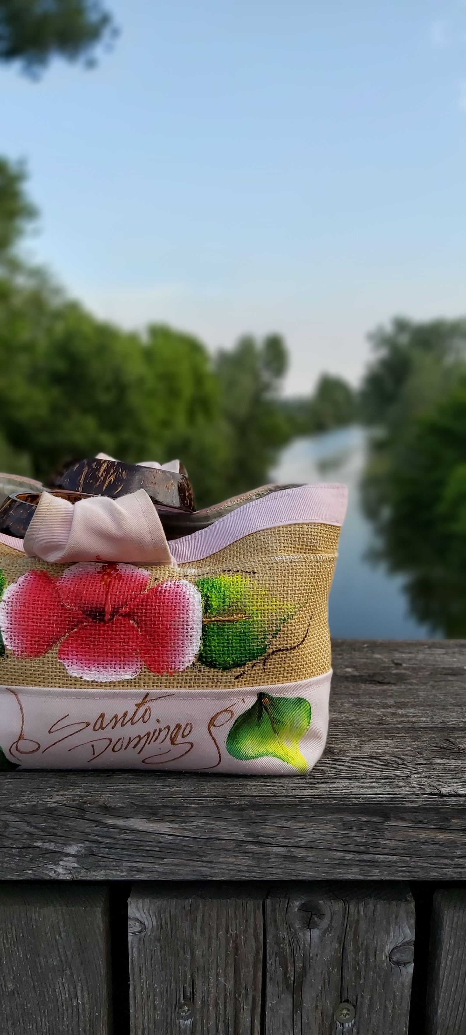 Samsung Galaxy A70 sample photo. Handbag, natural beauty, river photography