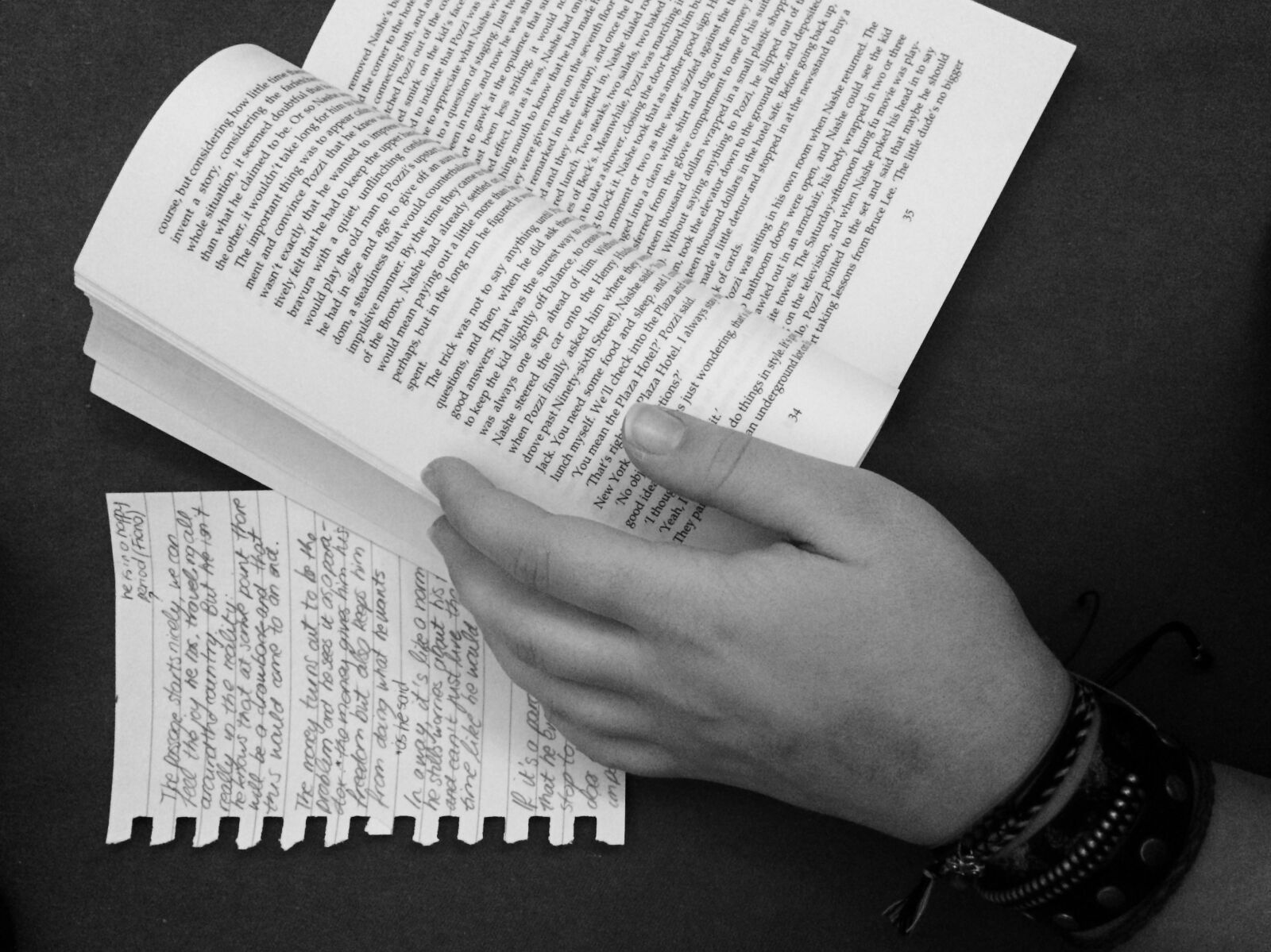 iPhone 5s back camera 4.15mm f/2.2 sample photo. Book, hand, night, reading photography
