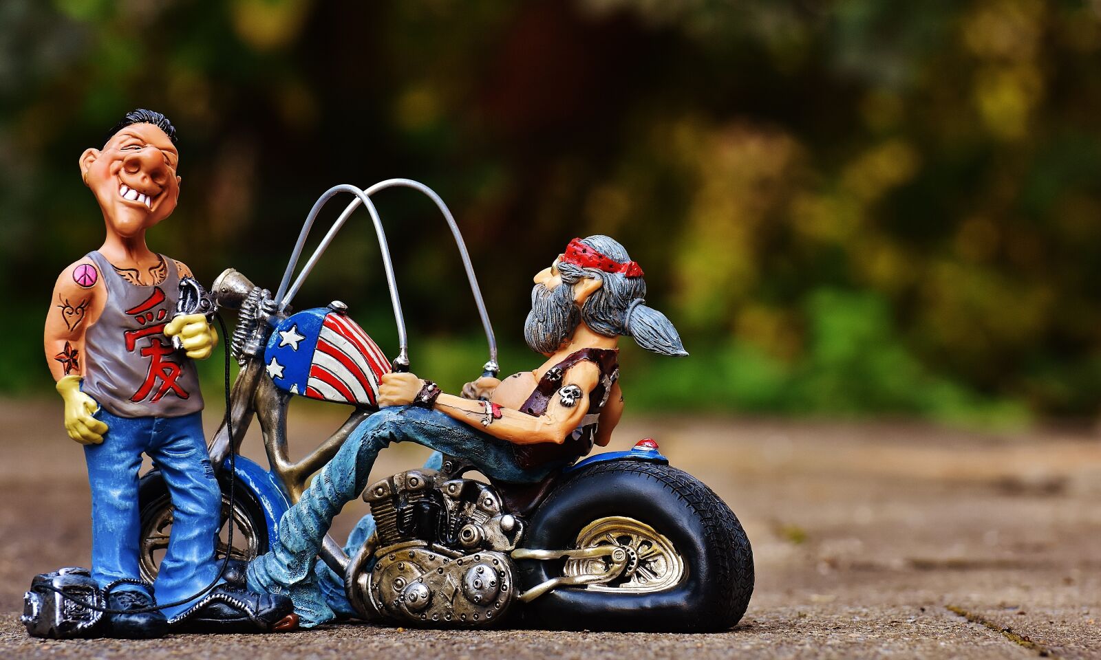 Nikon D7200 sample photo. Tattoo artist, figures, biker photography