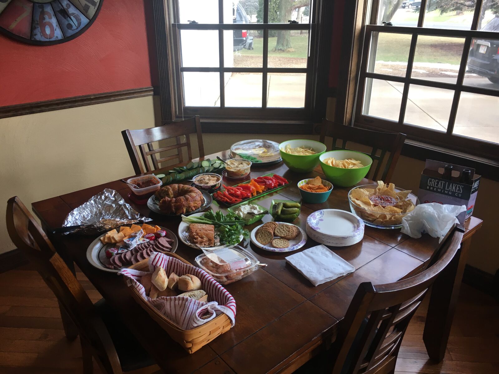iPhone 6s back camera 4.15mm f/2.2 sample photo. Food, home, party, snacks photography