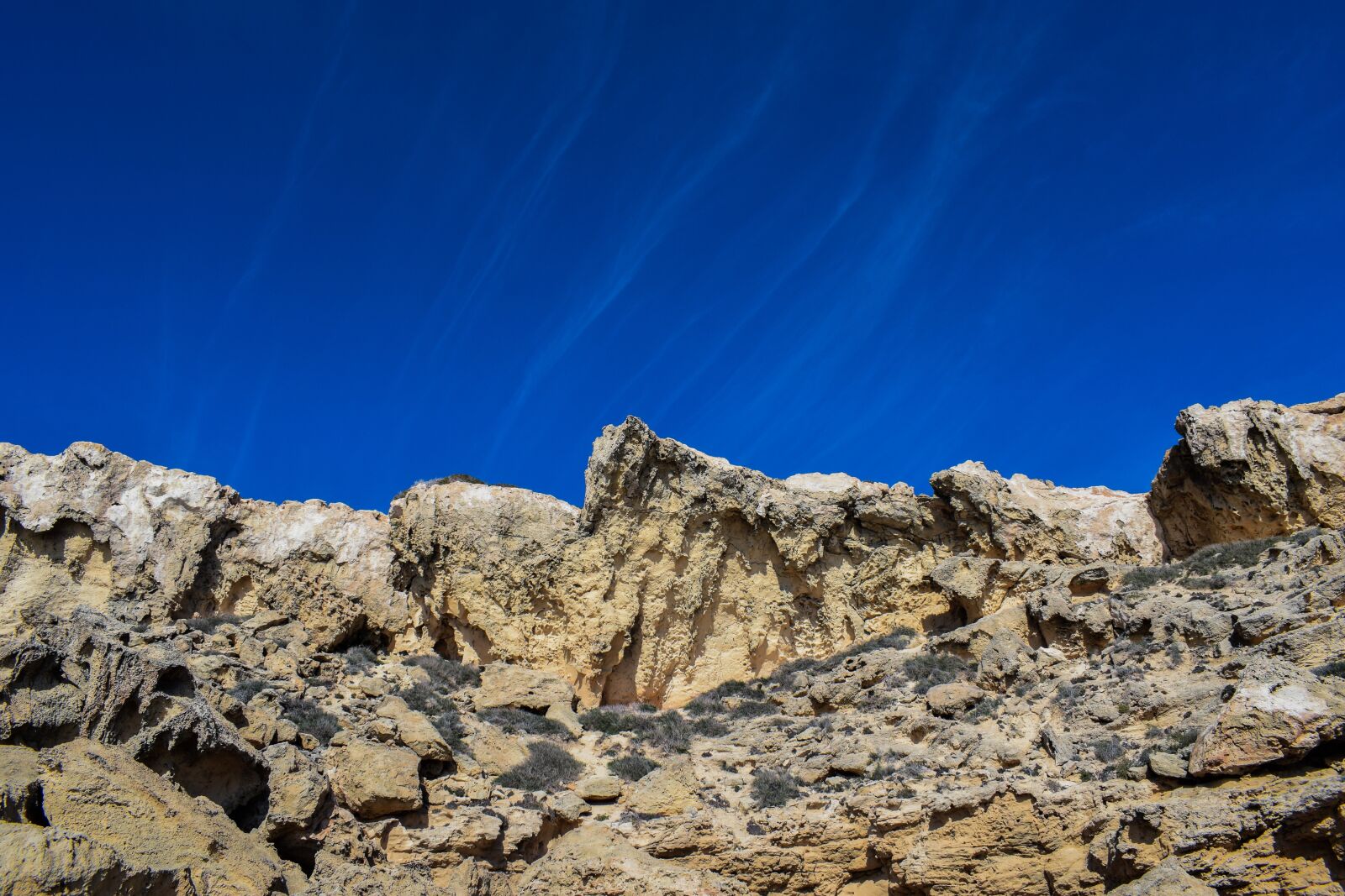 Nikon D3300 sample photo. Cliff, rock, sky photography