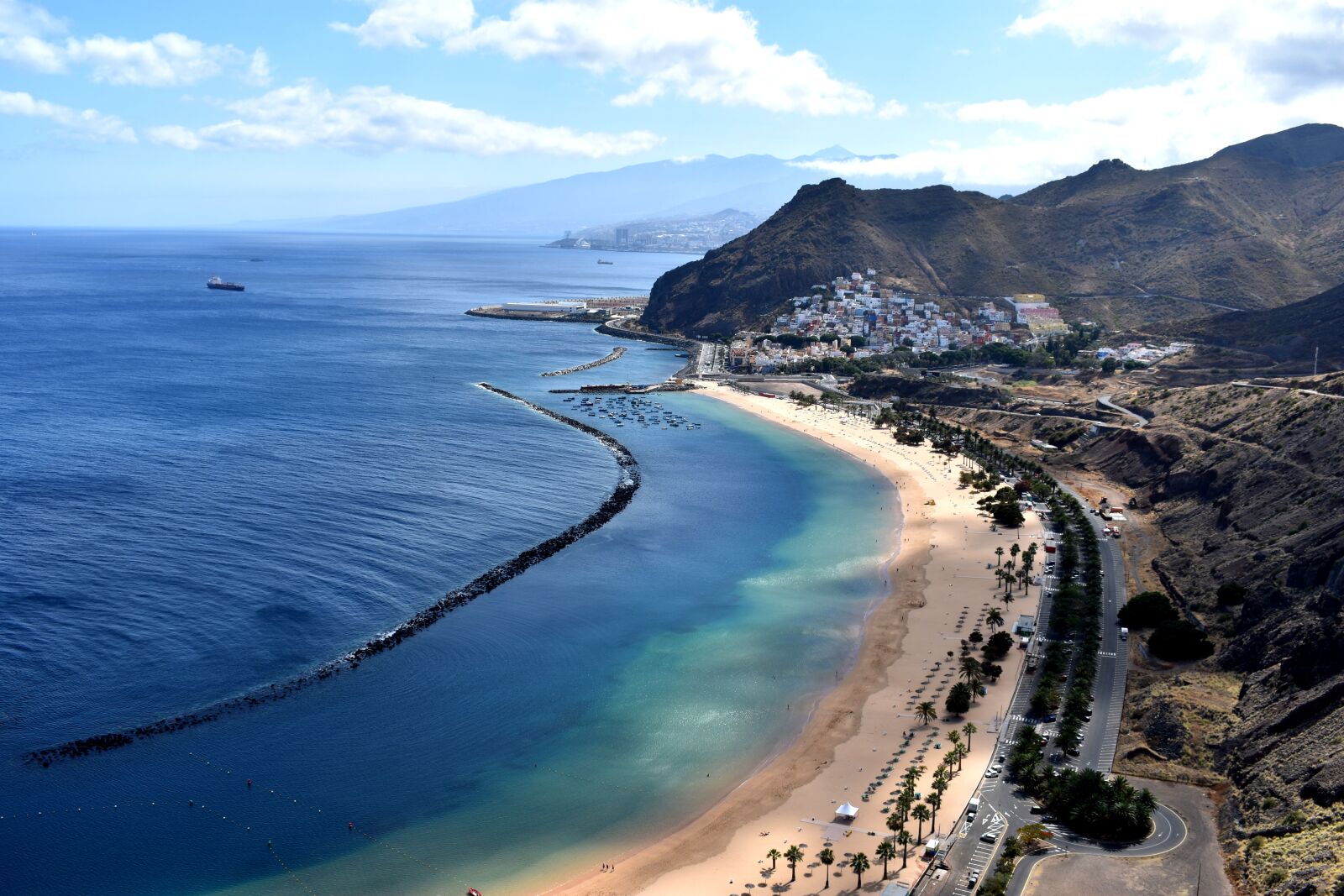 Nikon D3400 sample photo. Beach, tenerife, outlook photography