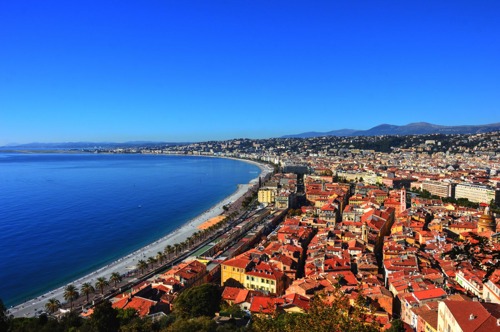 Nikon D3200 sample photo. Nice, promenade des anglais photography