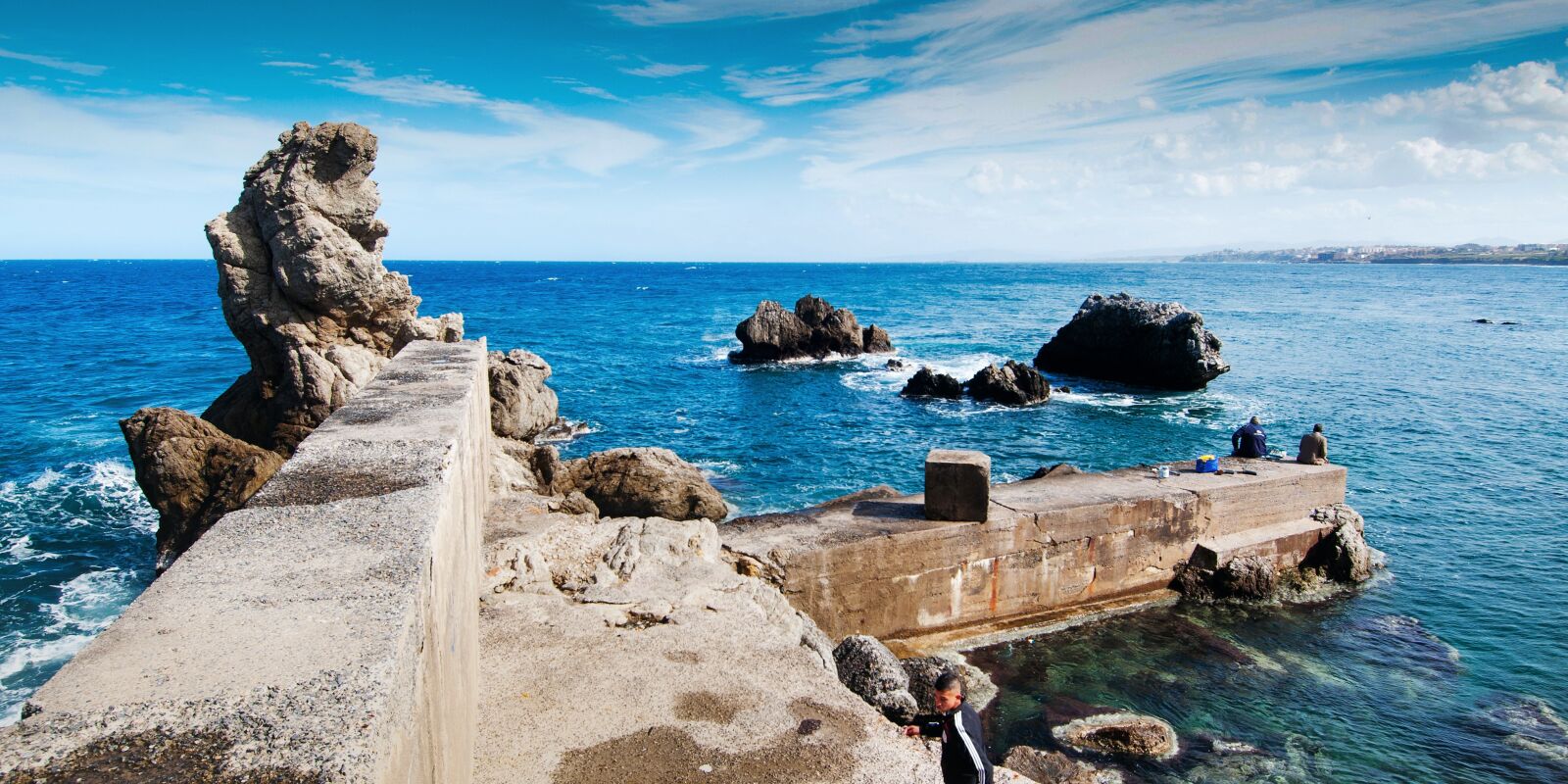 Nikon D90 sample photo. Ain-taya, port, sea photography